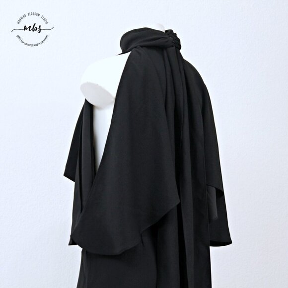 NWT Finders Keepers Real Slow Halter Neck Cold Shoulder Jumpsuit Black Women S - Picture 10 of 15